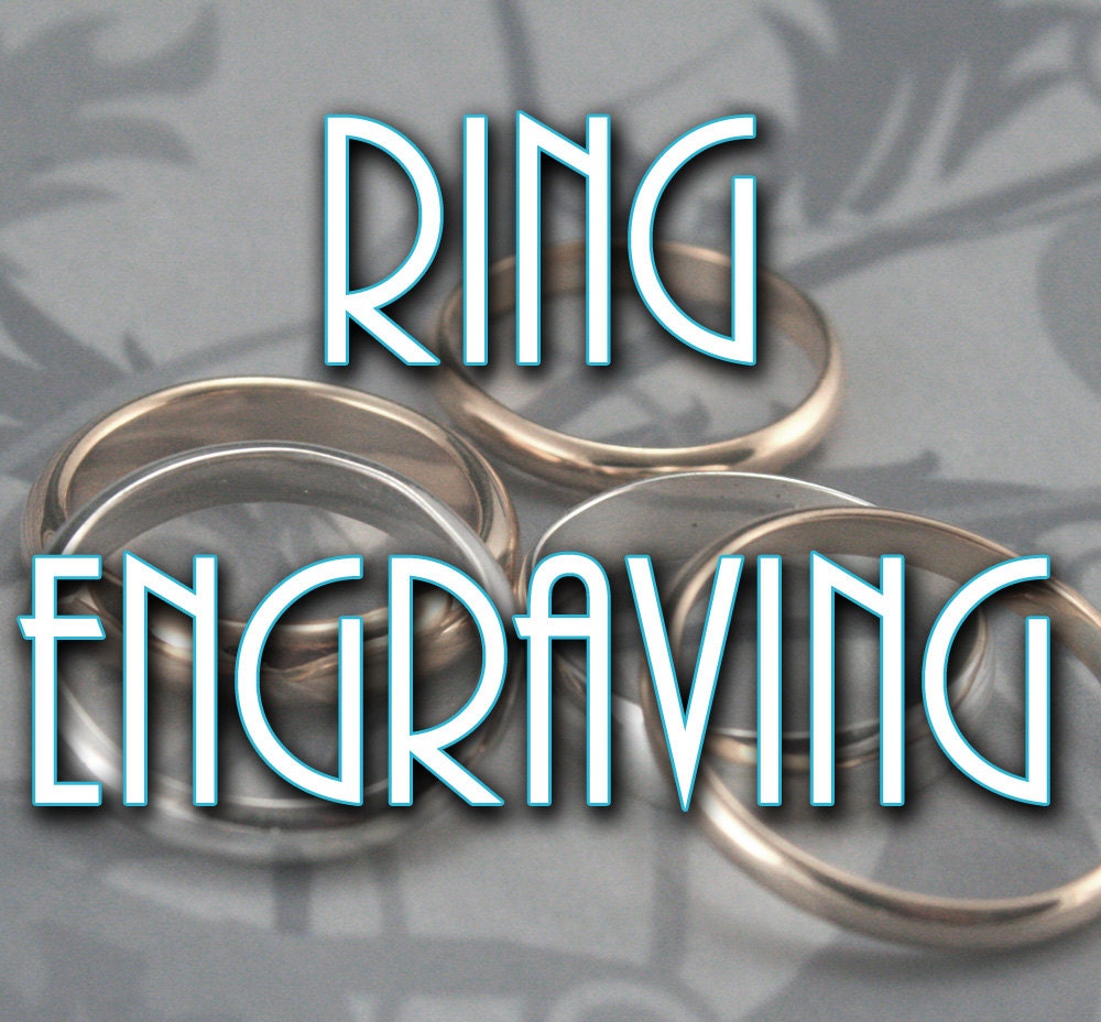 Inside Ring EngravingProfessional Personalized Ring