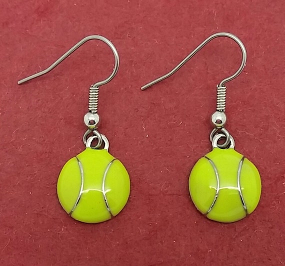 Cutest TENNIS BALL Earrings