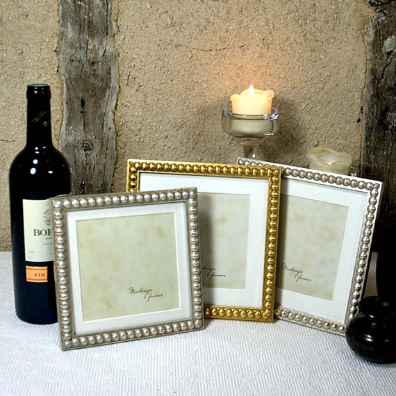 frame 1 mat inch 5x5 Frame Silver Mat With a inch or Gold Image For 7x7 in