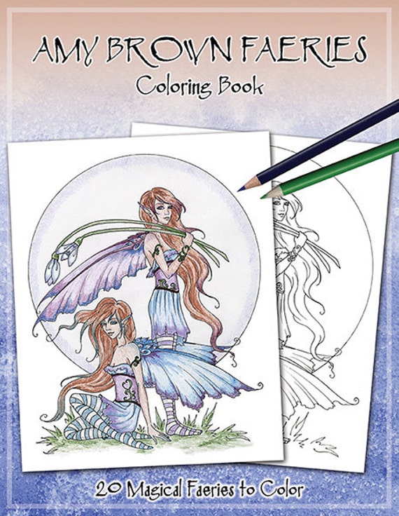 Fairy Coloring Book 4 by Amy Brown