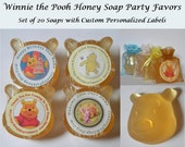 Winnie The Pooh Baby Shower Favors - Winnie The Pooh Birthday Party Favors - Soap Favors - Personalized Favors