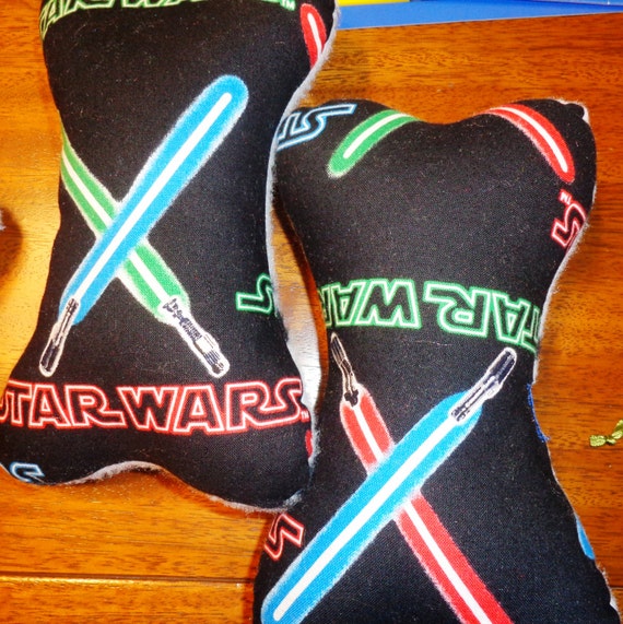 Items similar to Star Wars Lightsaber Style Dog Toy on Etsy