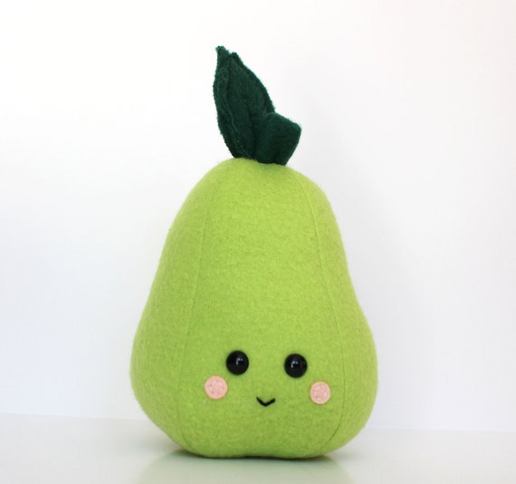 pear plush