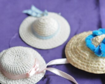 small doll hats