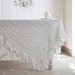 White Linen Fabric Material Belgian, used in Rachel Ashwell Shabby Chic& Bella Notte bedding duvets and curtains