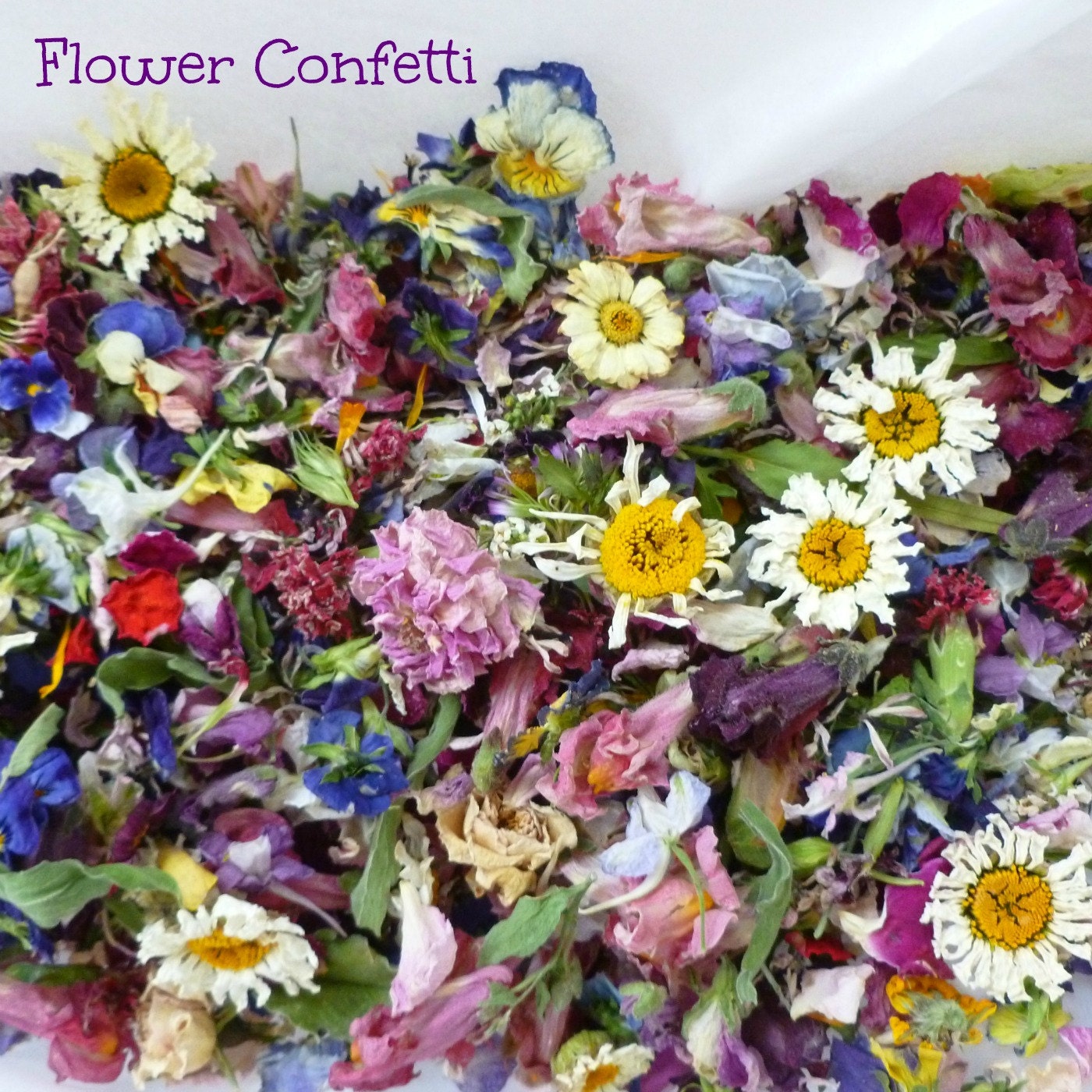 Pastel Flower Confetti, Wedding Confetti, Dried Flowers, Petal, Flower Petals, Petal Confetti, Decorations, Tossing Mix, Real Flowers, Table