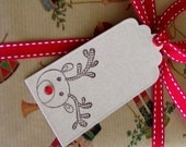 Christmas Gift Tags - Rudolph the Red Nosed Reindeer - 12 Pack Il_170x135