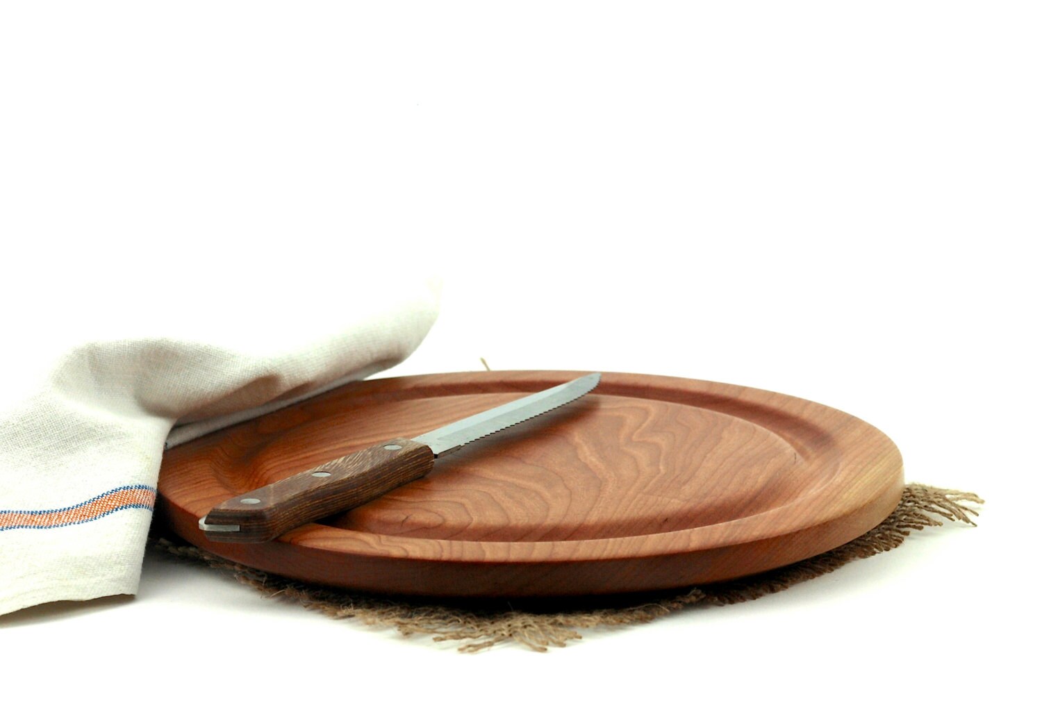 Wooden Steak Plate Serving Platter Cutting board Chesse