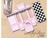 JUMBO Cake Pop Box - Small Gift Box - Wedding Favour Box - Display Box - Printable - Digital File - INSTANT DOWNLOAD Il_170x135