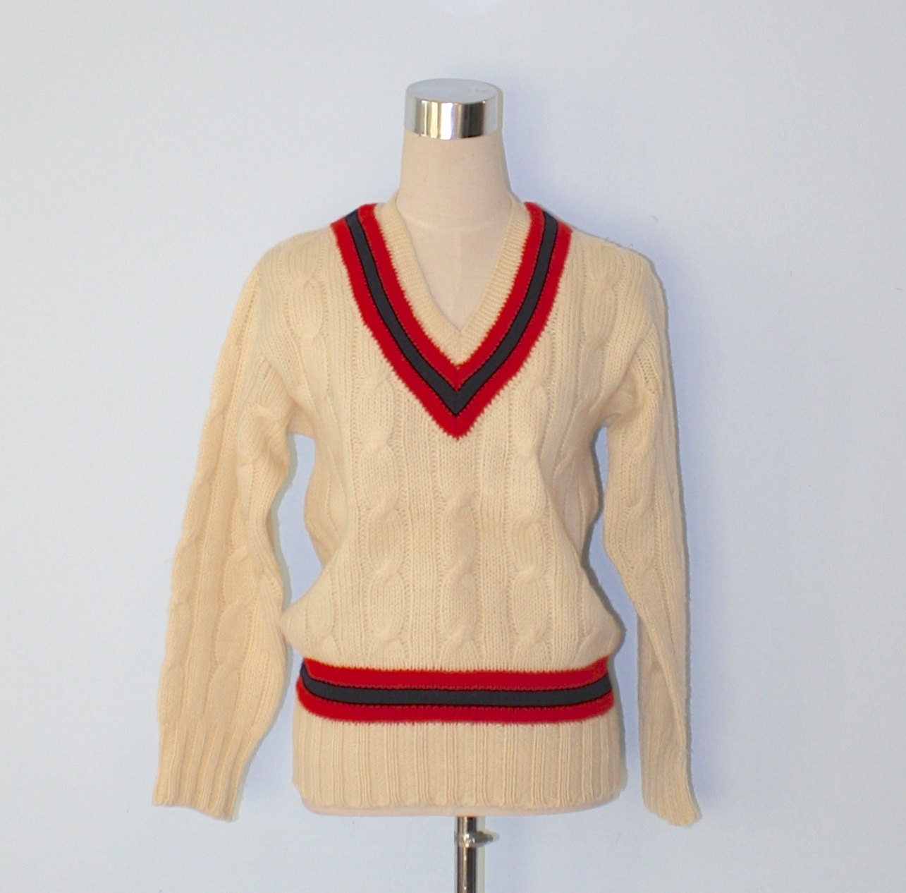 Vintage HUDSON'S BAY Company Sweater . Unisex Ivory Wool