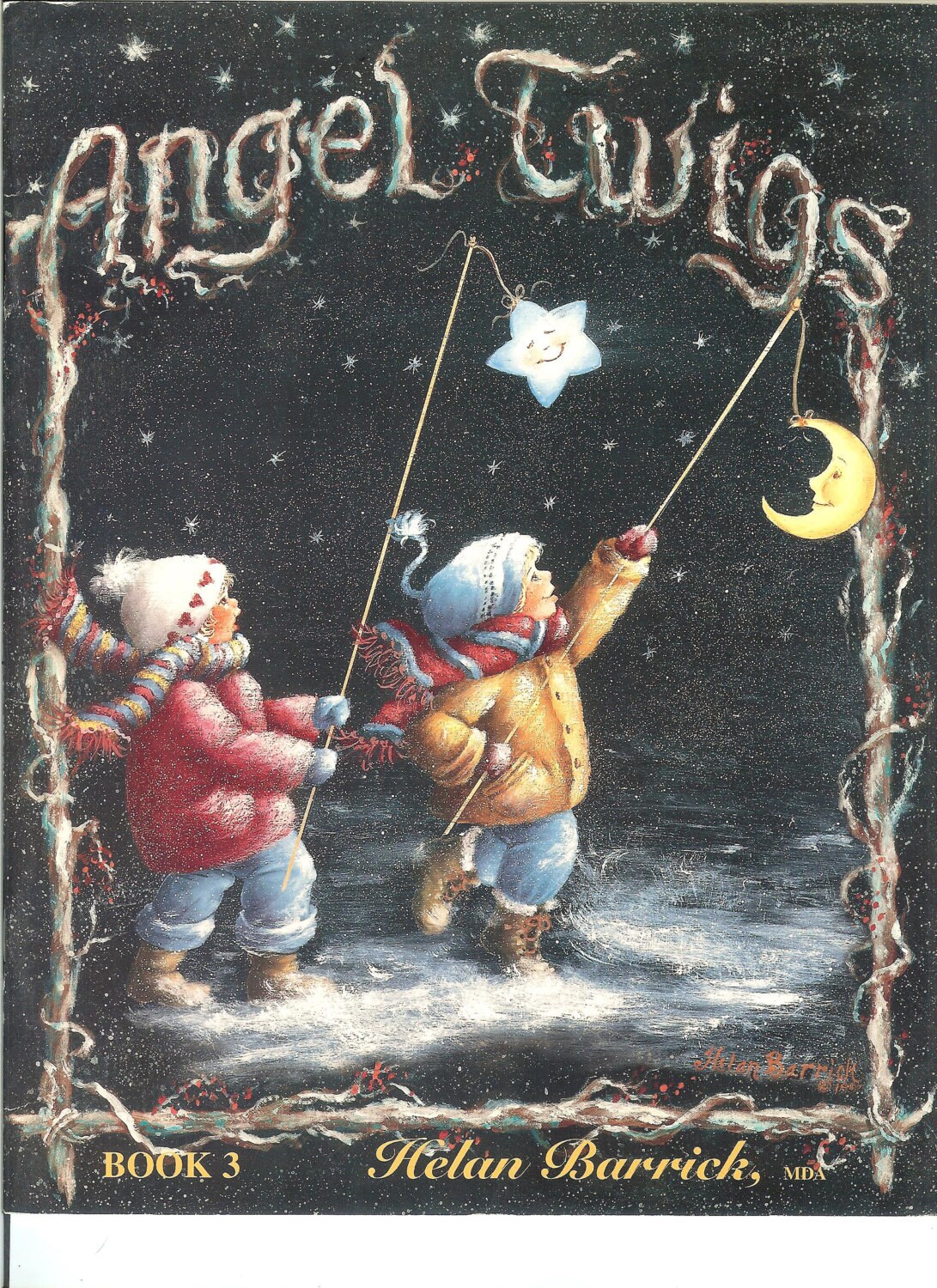 Tole Painting Book Helan Barrick's Angel Twigs Book 3