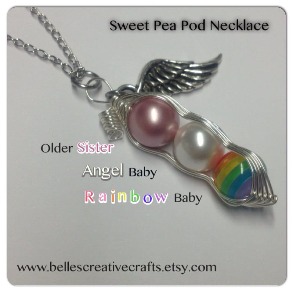 RAINBOW Baby Sweet Pea...Baby after Miscarriage / Infant Loss