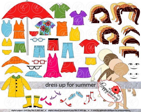 paper doll clipart free - photo #49