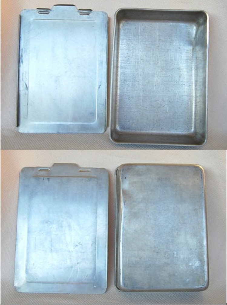Vintage Mirro 13 X 9 Cake Pan with Slider Lid by FunkyJunkyVintage