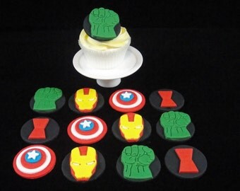 hulk cupcake toppers – Etsy