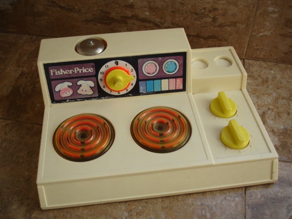 fisher price stove vintage