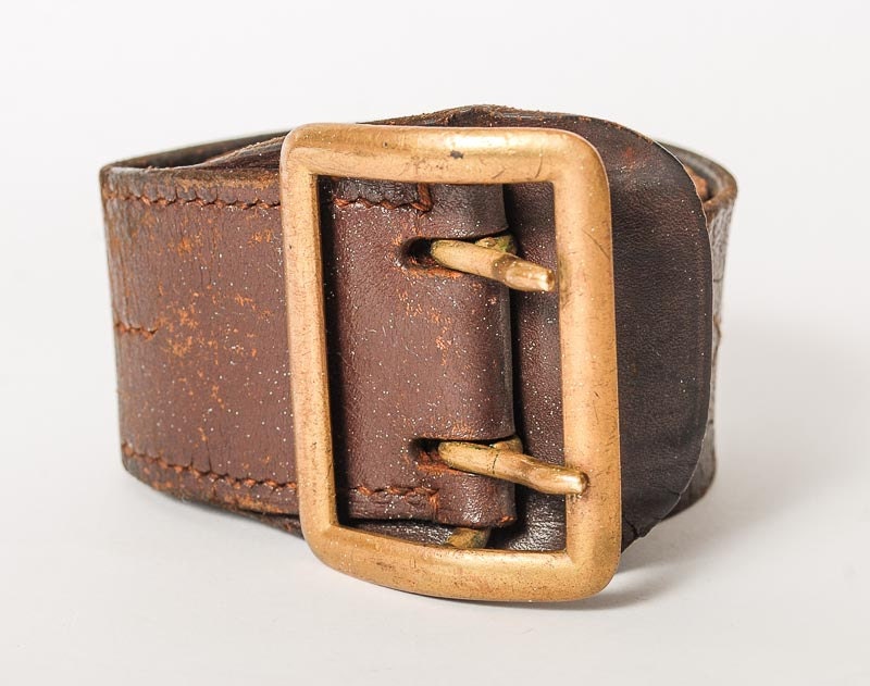 Vintage Military Belt from Soviet Union, USSR, Officer leather belt ...