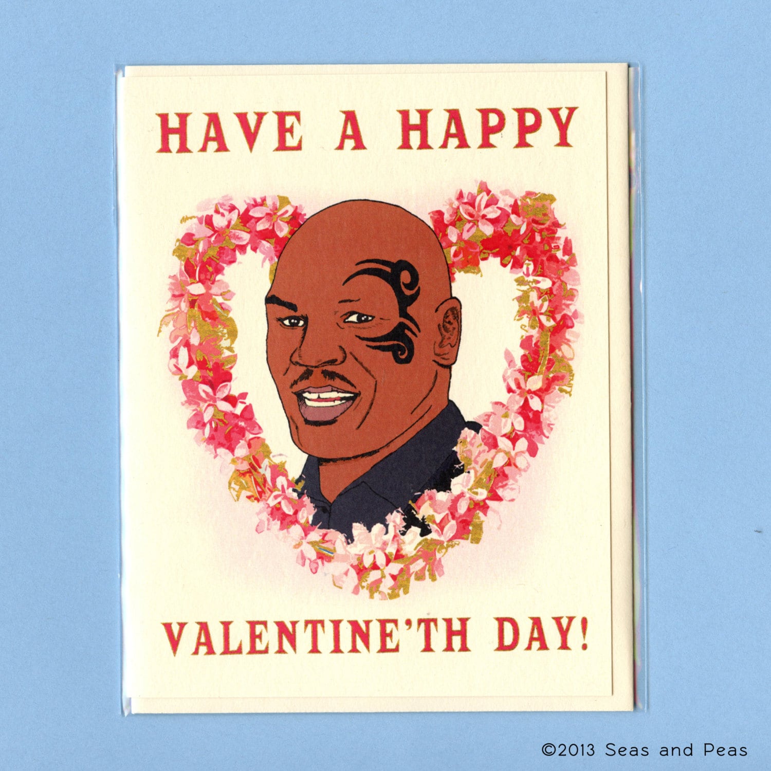 MIKE TYSON VALENTINE Funny Valentine Card Funny Valentine