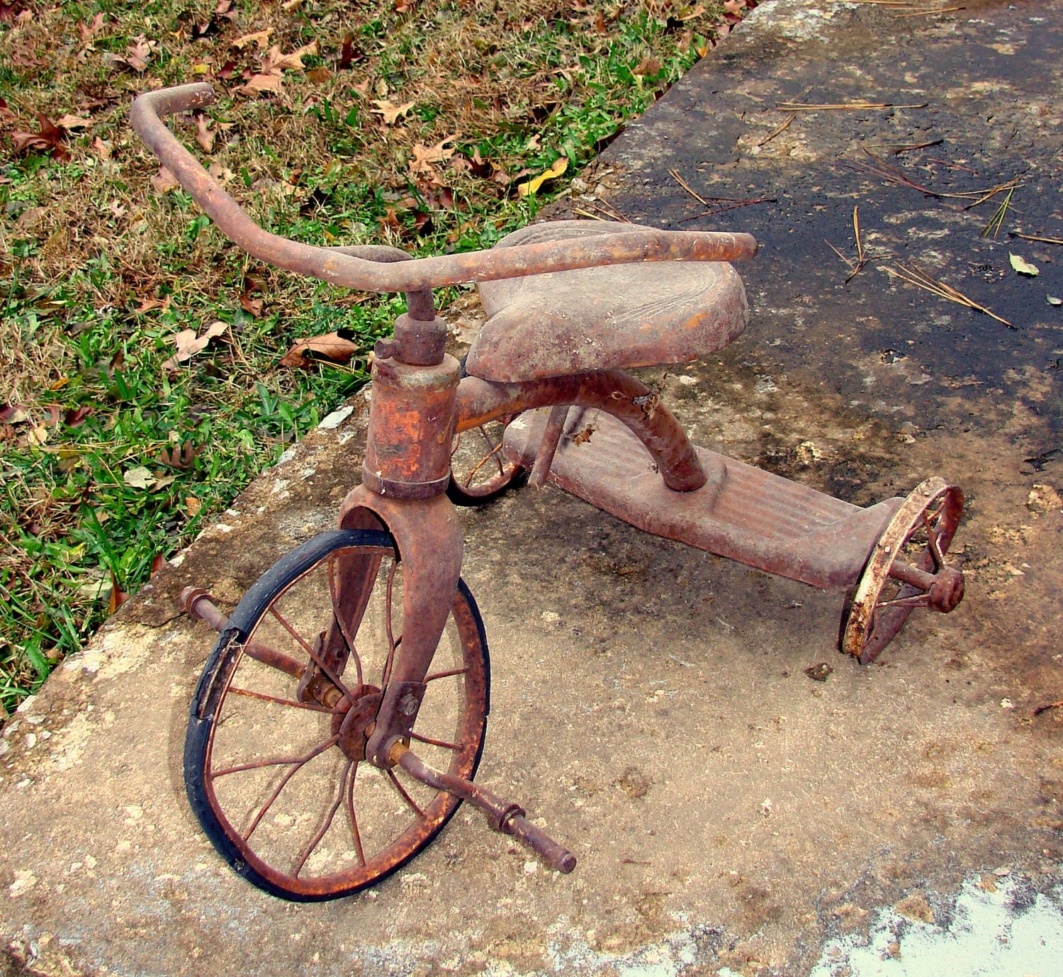 Old Tricycle Great Garden Flower Bed Decor Yard Art and
