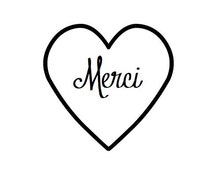 Unique merci stickers related items | Etsy