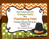 Thanksgiving Invitation Printable - Pilgrim Love Il_170x135