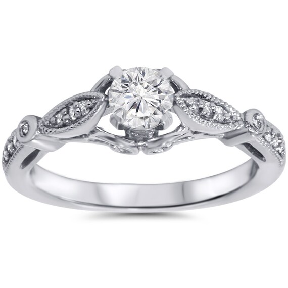 Diamond Engagement Ring Vintage Diamond .60 cttw Engagement