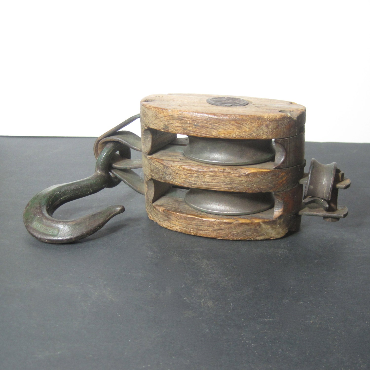 Vintage UW Block and Tackle