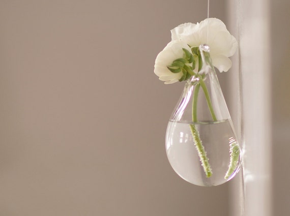 glass wall vase hand blown glass art clear glass vase glass wall vase hand blown glass art clear glass vase