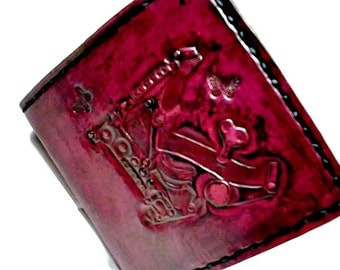Steampunk Wallet - Steampunk Gift - Steampunk Accessory - Cosplay - Steampunk Clothing - Personalize. Holds 8 cards, has 1 bill slot