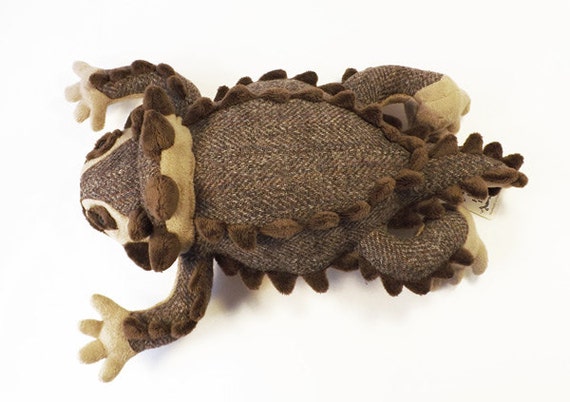 stuffed horned frog