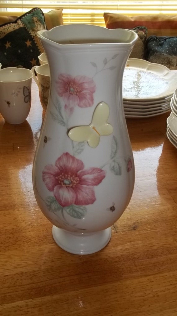 Vintage Lenox Butterfly Meadow Vase by CherylLeeCorner on Etsy