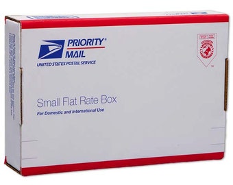 Rush Processing & Priority Mail SHIPPING UPGRADE: Flat Rate Small Box OR Padded Envelope