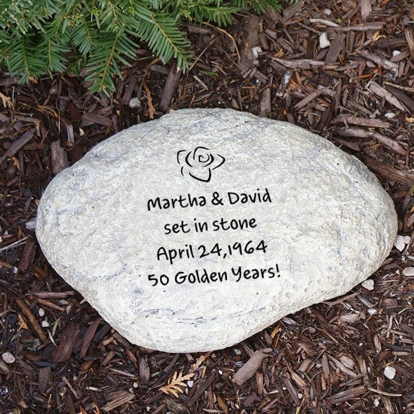  Engraved Garden  Stone  Any Message Unique Personalized