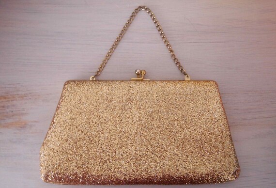 fossil glitter purse