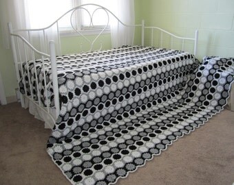 Granny Square Crochet Blanket King size