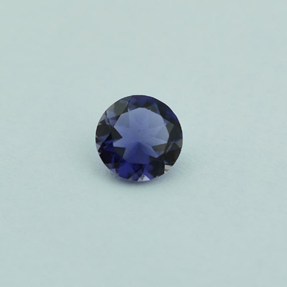 0.64 Ct Tanzanite Blue Natural Iolite Gemstone by Bellogems