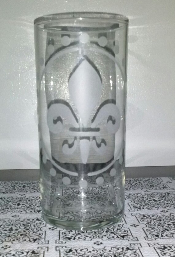 Items similar to 7" Clear Glass Vases Custom Hand Etched Vases