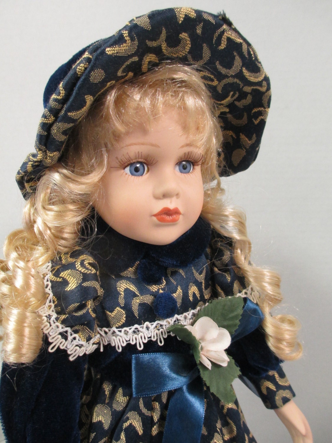 blonde hair doll