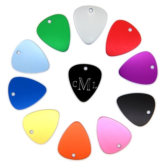 Monogramable Personalized Classic and Colorful Guitar PIck