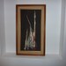Vintage Framed Acrylic Sculpture - Mid Century Modern