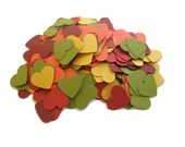 Set of 300 Dark Color Heart Confetti - Fall in Love Heart Confetti, Save the Date Envelopes,Thanksgiving, table decor, Weddings Il_170x135