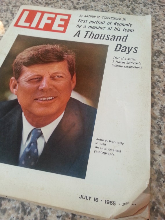 1965 Life Magazine John F Kennedy A Thousand Days