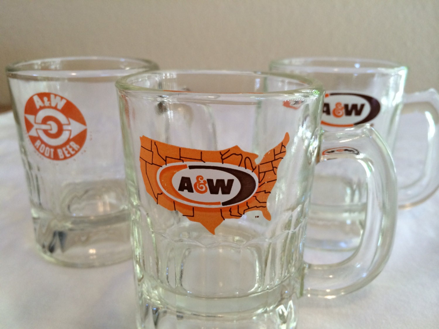 A&W Root Beer mug collection by rule42athome on Etsy