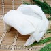 Juliet Cap / Cream Colored Off White Net Hat / Wedding Something Old Bride / Elegant Womens 50s 60s / Vintage FREE SHIPPING (272)