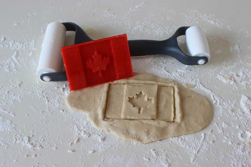 Canada Flag Cookie Cutter Perfect for Canada Day Canadian