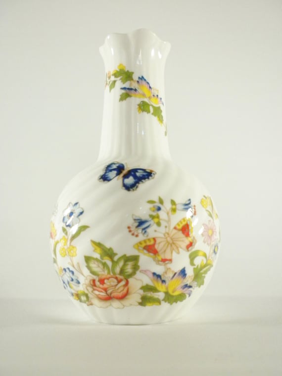 Aynsley English China Vase Cottage Garden Made in by oldandnew8