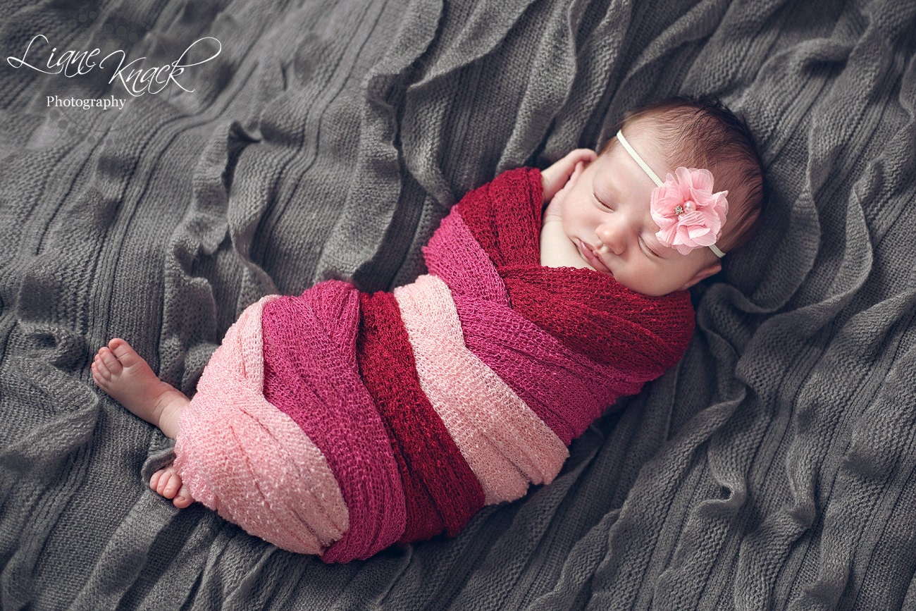 RTS SALE 8.50 Stretchy Soft Newborn Knit Wraps 80 colors to choose from