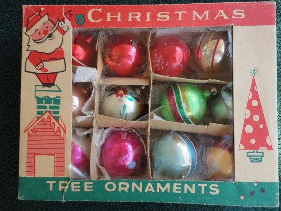 vintage christmas tree ornaments fantasia brand made in poland vintage christmas tree ornaments fantasia brand made in poland