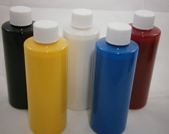 Cream Color Base - STAIN FREE Franken Nail Polish Colorant - 1/2 oz Sampler in Dropper Bottle- Your Choice