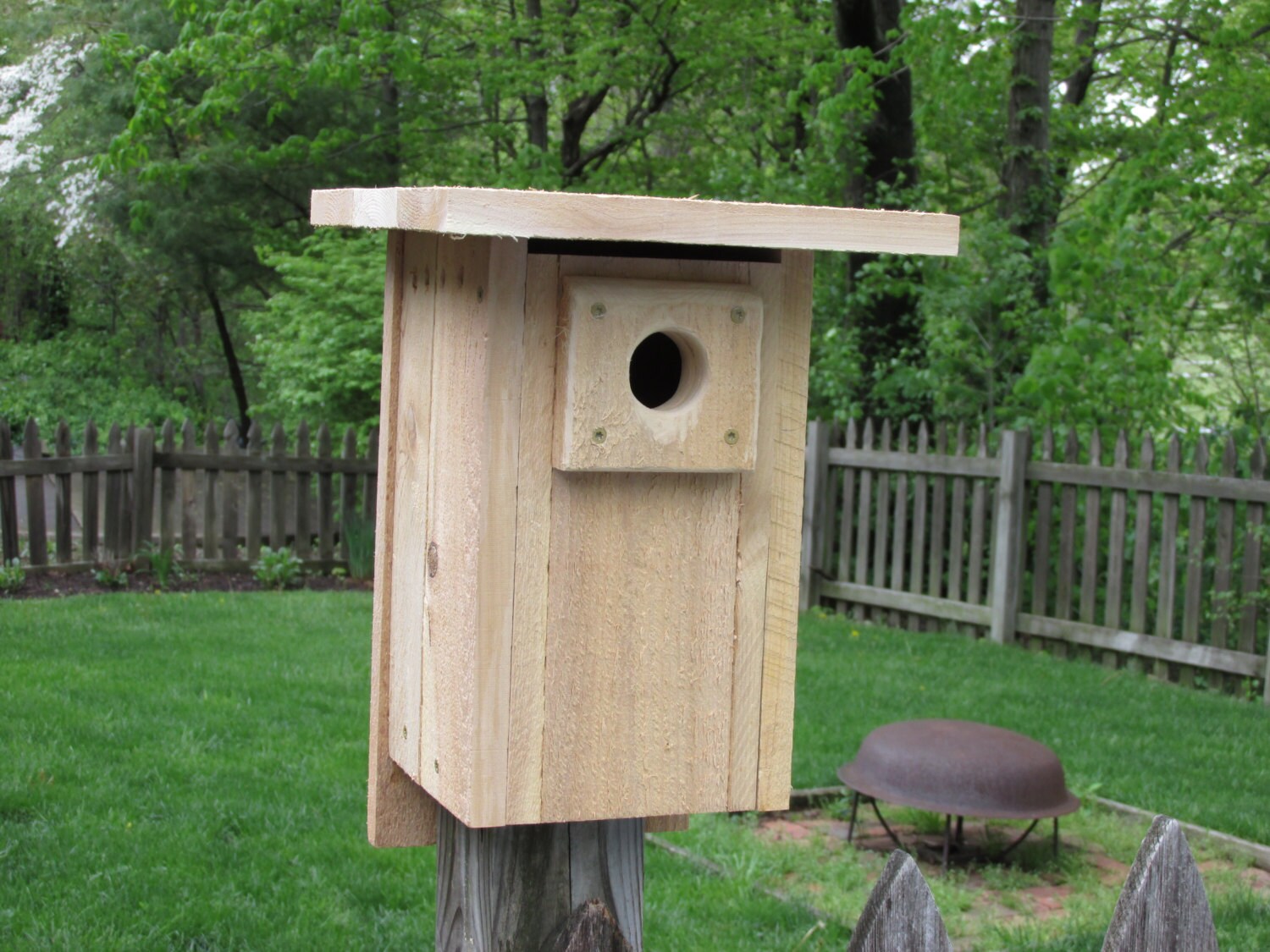 Bluebird nest box for Western or mountain by bluebirdshop1 on Etsy